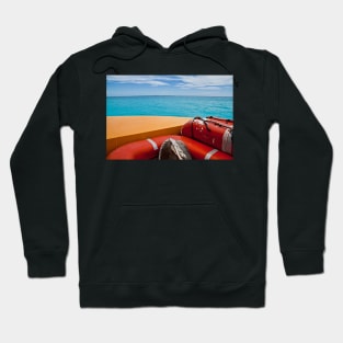 Approaching Mujeres island. Mexico Hoodie